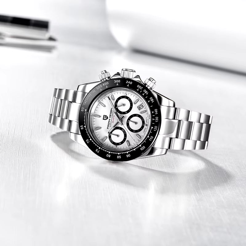 2024 New Men'S Watches Quartz Business Watch Mens Watches Top Brand Luxury Watch Men Chronograph VK63 Reloj Hombre