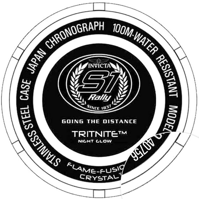 Invicta 40756 Men'S S1 Rally Purple Silicone/Stain