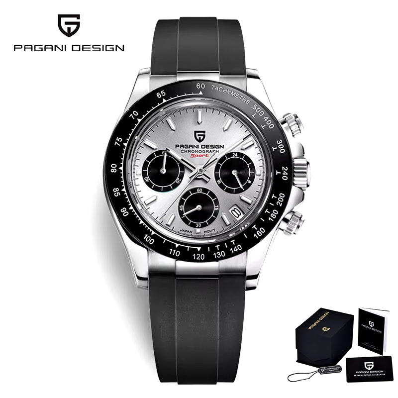 2024 New Men'S Watches Quartz Business Watch Mens Watches Top Brand Luxury Watch Men Chronograph VK63 Reloj Hombre